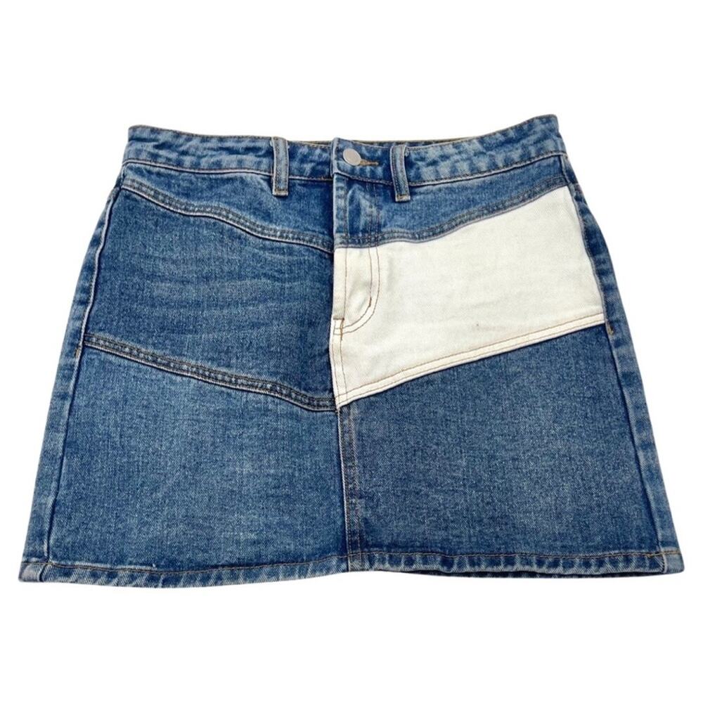 ANGEL KISS denim mini skirt size M - MEDIUM